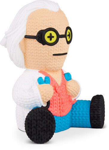 Back to the Future Dr. Emmett Brown with Jumper Cables Collectible Vinyl Figure (Limited Edition Blacklight / Fan Expo Convention Exclusive) - #149 by MyHackerTech