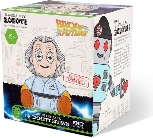 Back to the Future Dr. Emmett Brown Collectible Vinyl Figure (Limited Edition Glow in the Dark / Geek Fuel Numbered Exclusive) - #153 by MyHackerTech