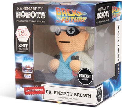 Back to the Future Dr. Emmett Brown with Jumper Cables Collectible Vinyl Figure (Limited Edition / Fan Expo Convention Exclusive) - #151 by MyHackerTech