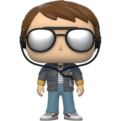 Funko POP! Movies Back to the Future Vinyl Figure - Marty w/glasses by MyHackerTech