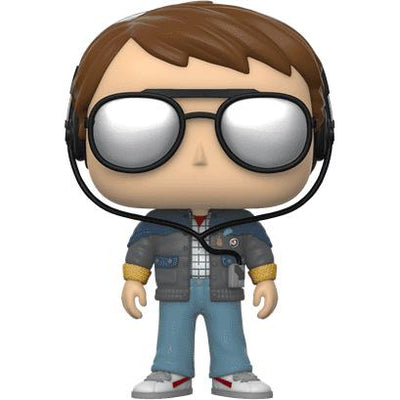 Funko POP! Movies Back to the Future Vinyl Figure - Marty w/glasses by MyHackerTech