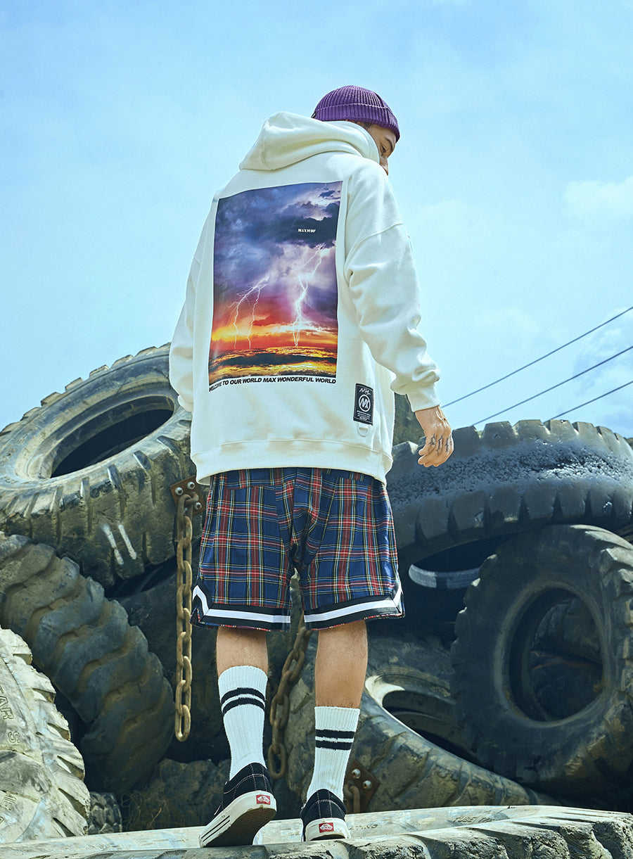 Thunderstorm Artwork Hoodie by MyHackerTech