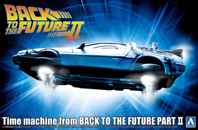 Back to the Future Part II DeLorean Time Machine 1:24 Scale Model Kit by MyHackerTech
