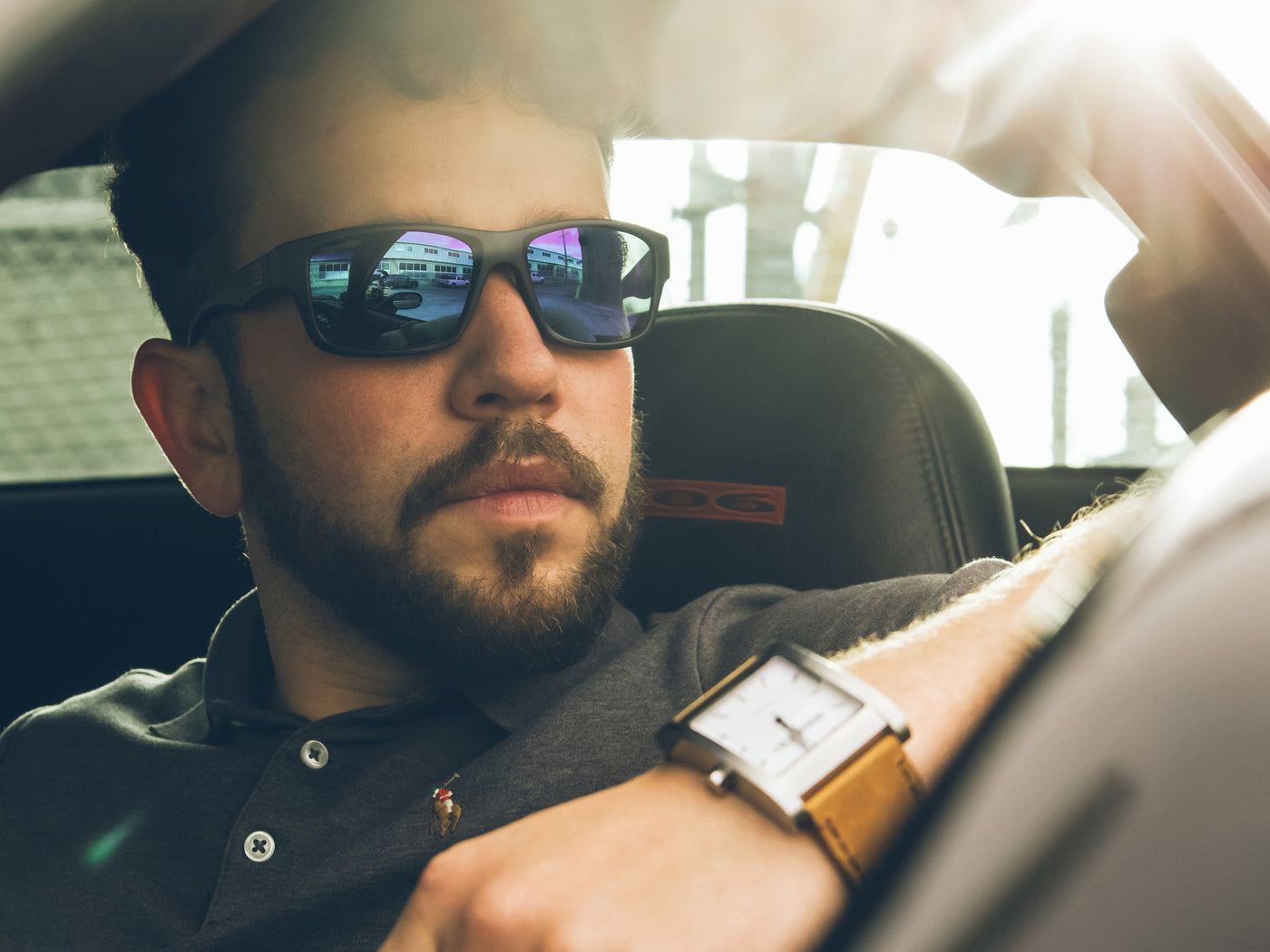 POMPEI FLOATABLE (MATTE BLACK/BLACK POLARIZED HYDRO) by MyHackerTech