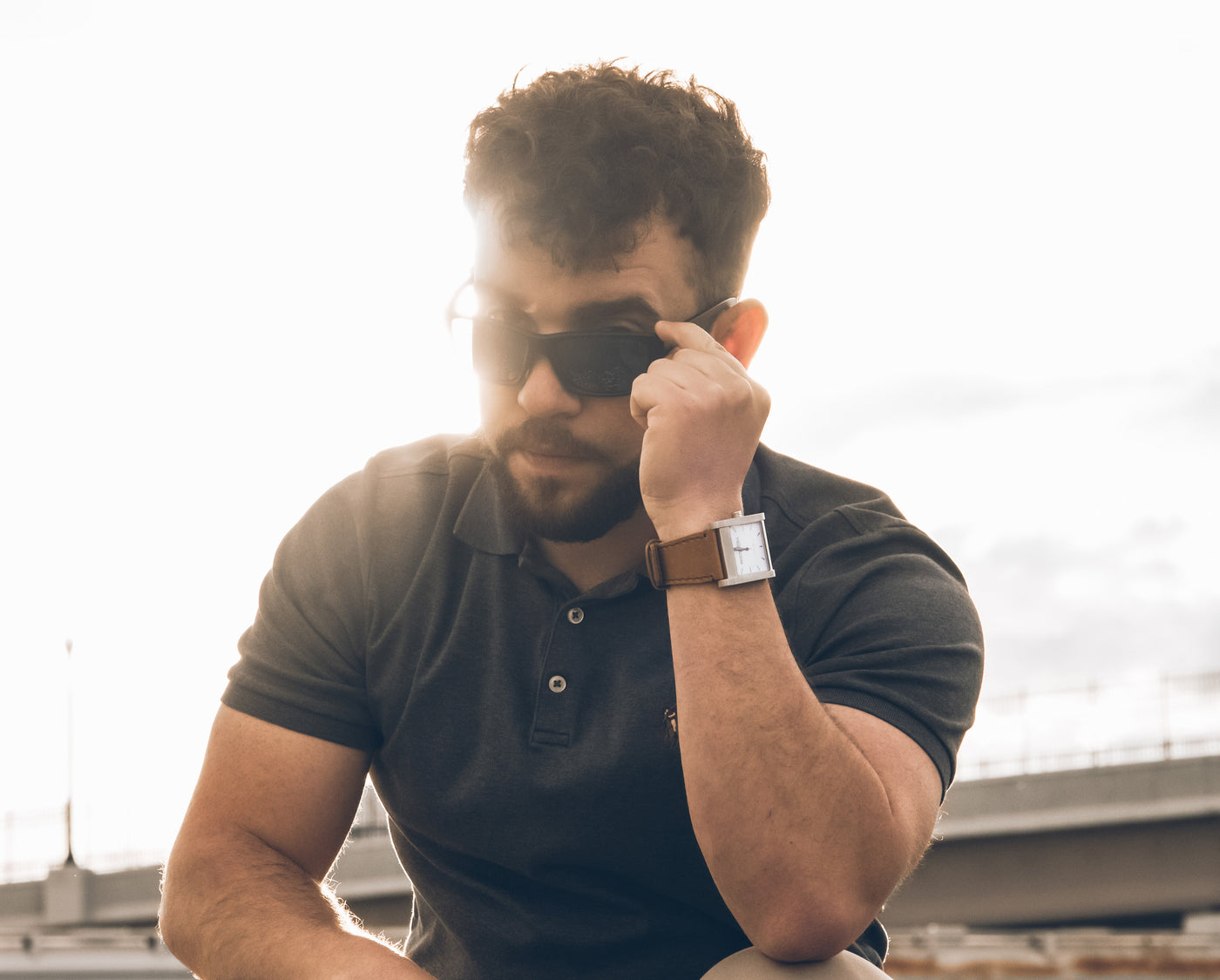 Rook (Silver/Black) Watch by MyHackerTech