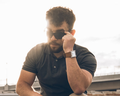 Rook (Silver/Black) Watch by MyHackerTech