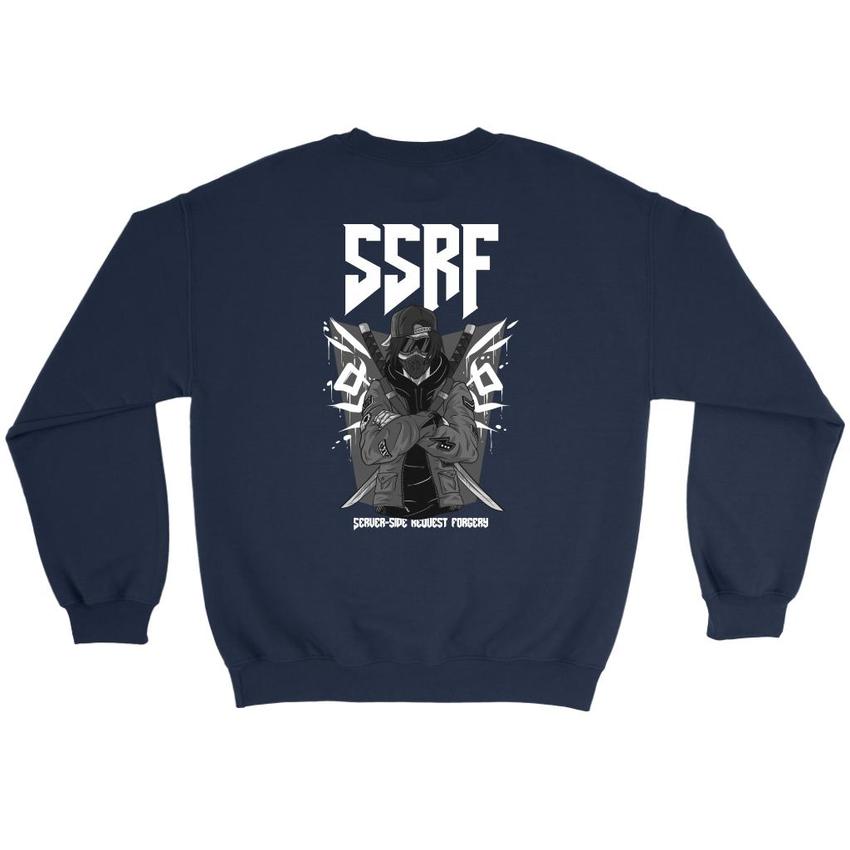 SSRF - Server-side request forgery - Crewneck Sweatshirt by MyHackerTech