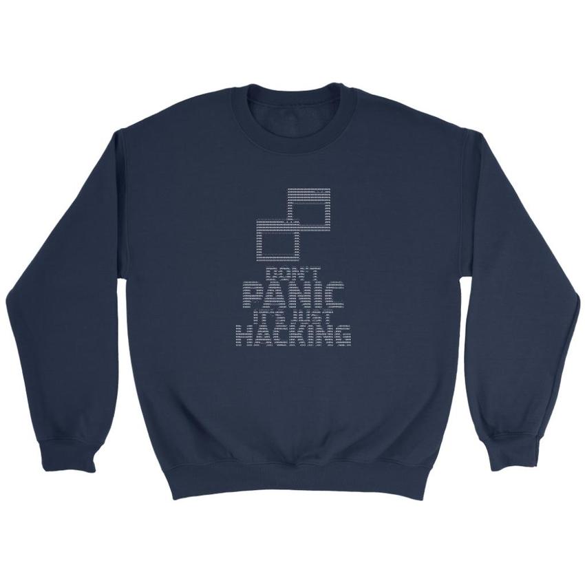 Don't panic it's just hacking - Crewneck Sweatshirt by MyHackerTech