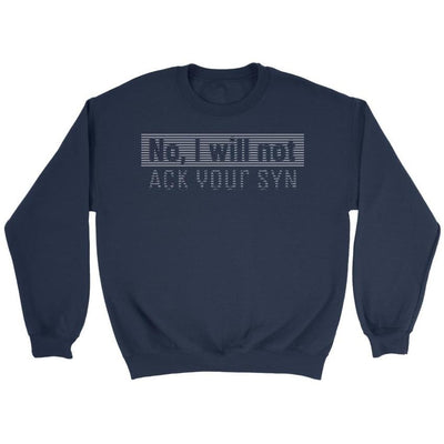No, I will not ACK your SYN - Canvas Mens Shirt by MyHackerTech