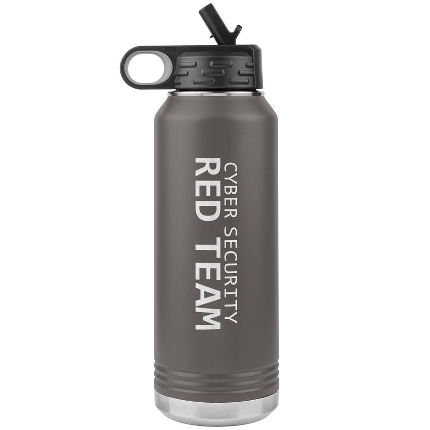 Cyber Security Red Team - 32oz Water Bottle Tumbler by MyHackerTech