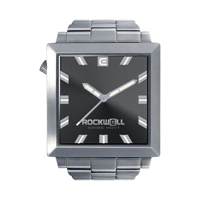 50mm2 (Silver/Black) Watch - 2nd Gen by MyHackerTech