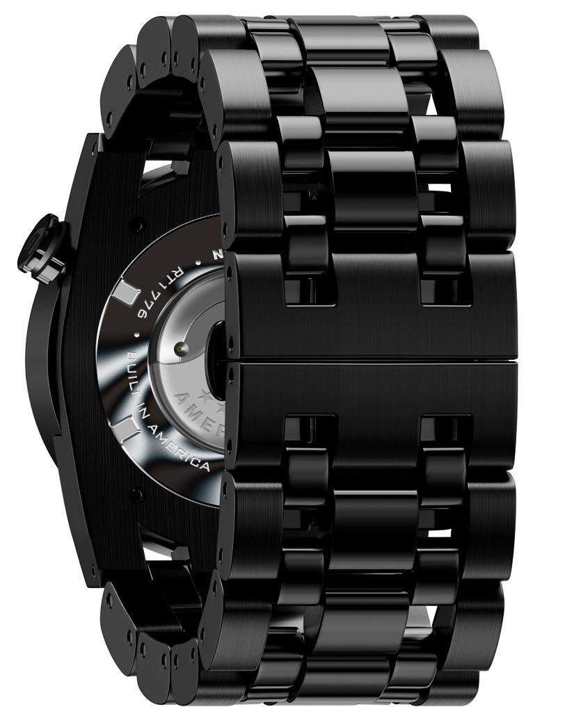 50mm Automatic - Washington Edition (Phantom Black) Watch by MyHackerTech