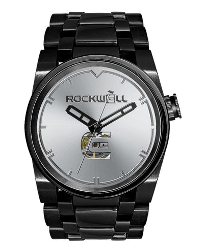 50mm Automatic - Lincoln Edition (Black/Silver) Watch by MyHackerTech