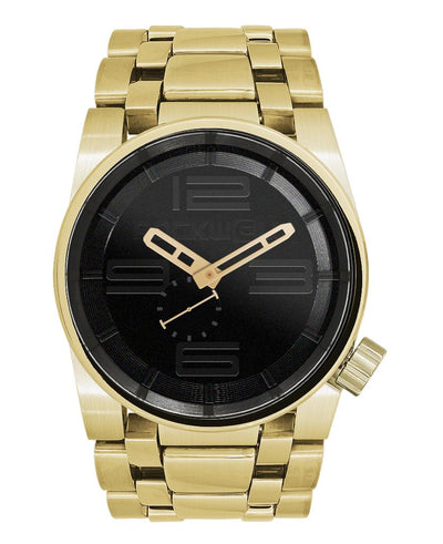 50mm Murdered Dial Edition (Gold/Black) Watch by MyHackerTech