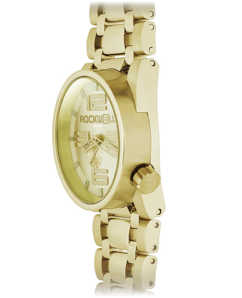 50mm (Gold) Watch by MyHackerTech