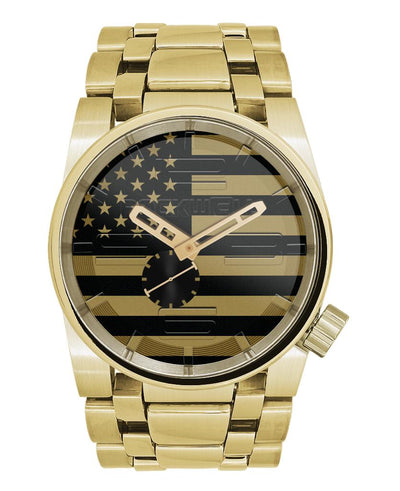 50mm Recon Edition (Gold) Watch by MyHackerTech