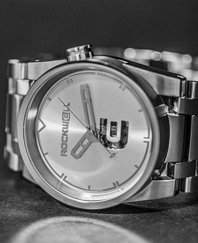 50mm Automatic - Lincoln Edition (Silver) Watch by MyHackerTech