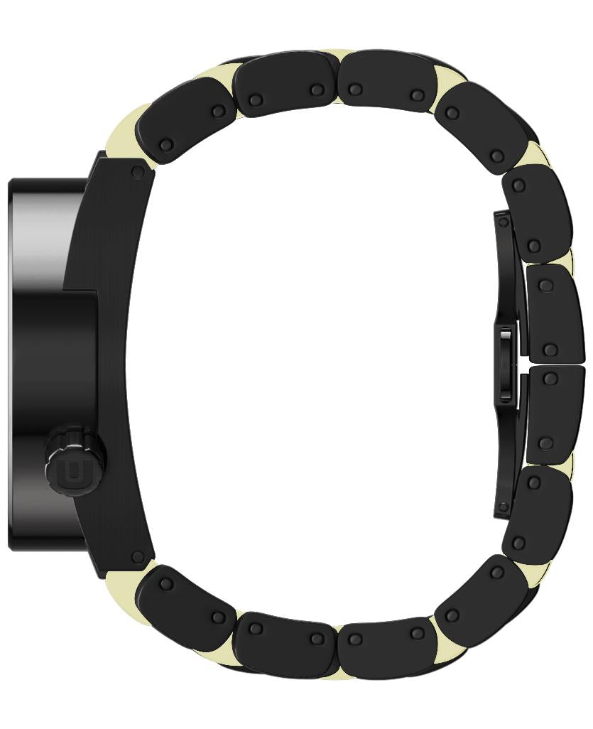 50mm Ricky James Edition (Black/Gold) Watch by MyHackerTech