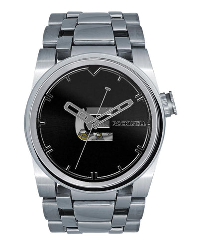 50mm Automatic - Washington Edition (Silver/Black) Watch by MyHackerTech