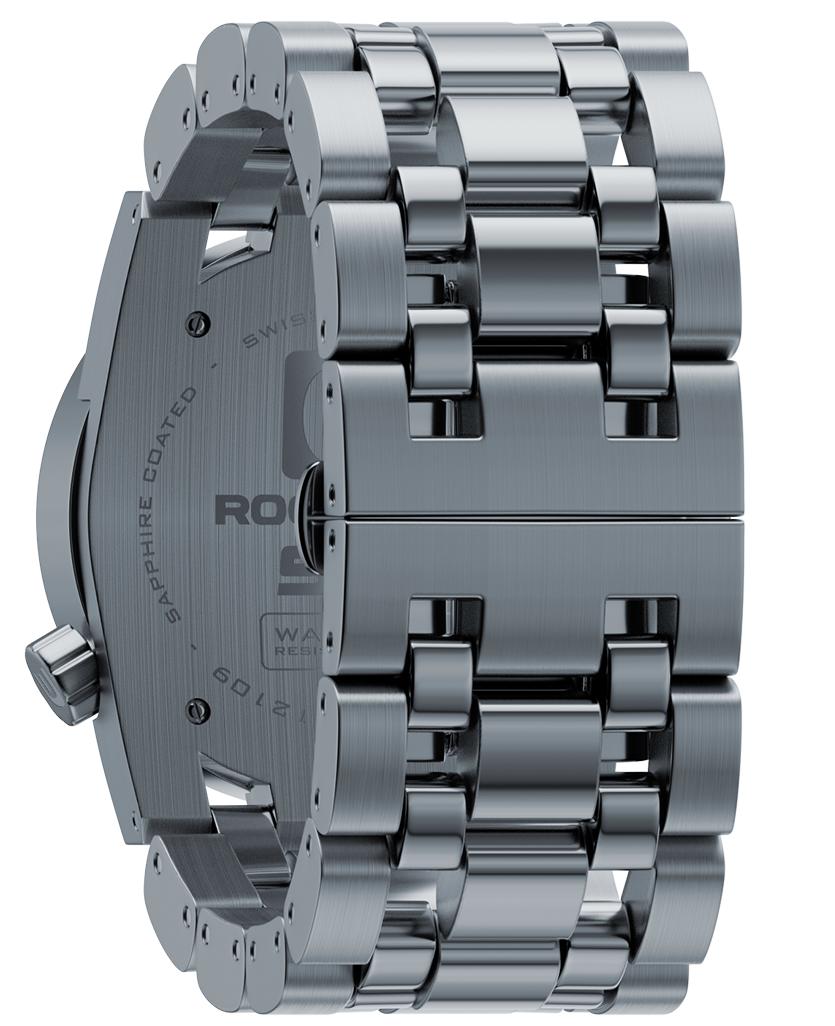 50mm (Silver) Watch by MyHackerTech