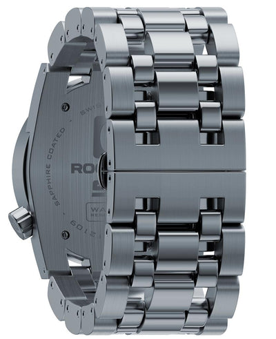 50mm (Silver) Watch by MyHackerTech