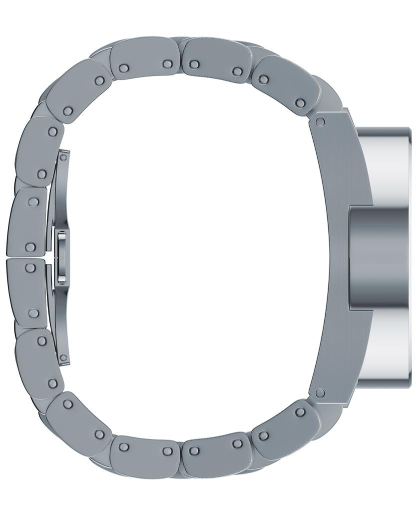 50mm (Silver) Watch by MyHackerTech