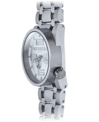 50mm (Silver) Watch by MyHackerTech