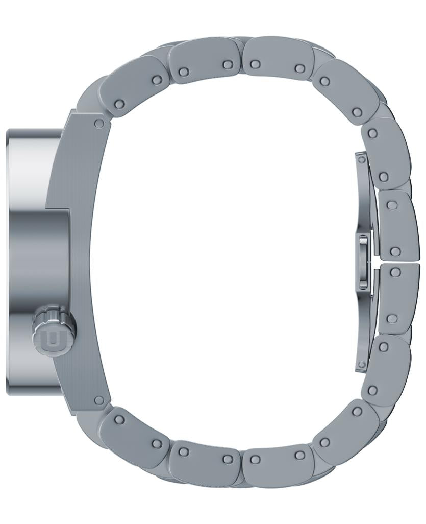 50mm (Silver) Watch by MyHackerTech