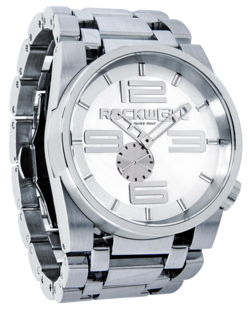 50mm (Silver) Watch by MyHackerTech