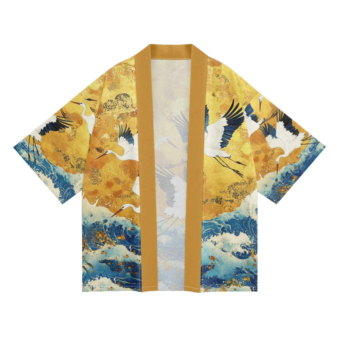 K21 Golden Cranes Kimono by MyHackerTech