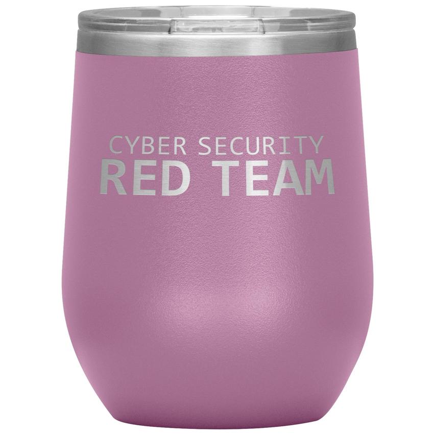 Cyber Security Red Team - Wine Tumbler by MyHackerTech