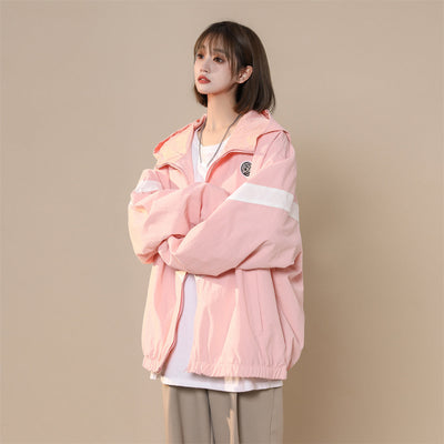 Women's Graduate Casual Windbreaker Jacket by MyHackerTech