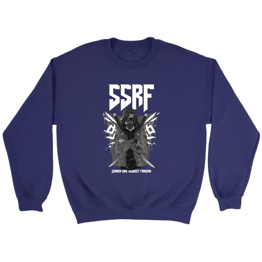 SSRF - Server-side request forgery - Crewneck Sweatshirt by MyHackerTech