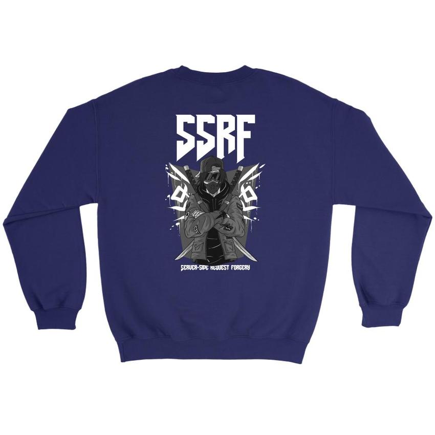 SSRF - Server-side request forgery - Crewneck Sweatshirt by MyHackerTech