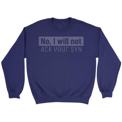 No, I will not ACK your SYN - Canvas Mens Shirt by MyHackerTech