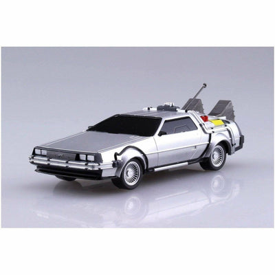 Back to the Future pull-back DeLorean 1:43 scale plastic model kit by MyHackerTech
