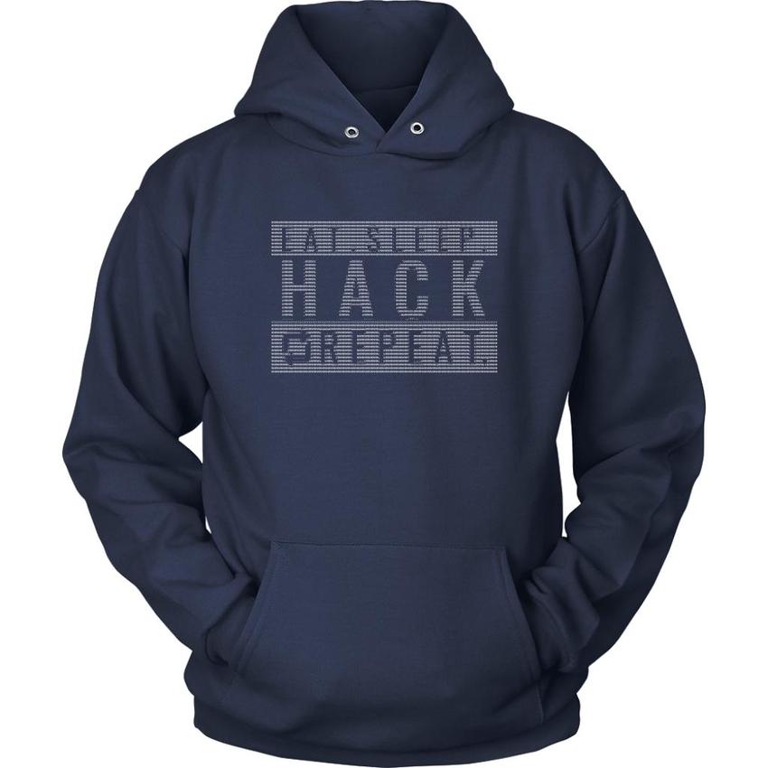 Eat sleep hack repeat v1- Unisex Hoodie by MyHackerTech