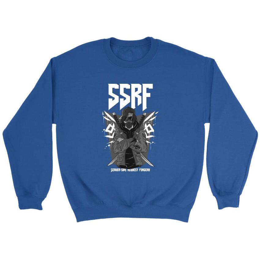 SSRF - Server-side request forgery - Crewneck Sweatshirt by MyHackerTech