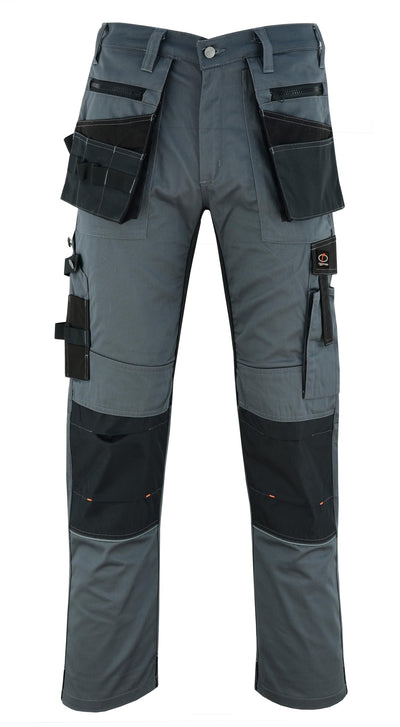 Riggermen Mens Work Pants Lightweight Cargo Tactical Trouser with Holster Pockets Relaxed Fit Safety Pants for Construction by MyHackerTech