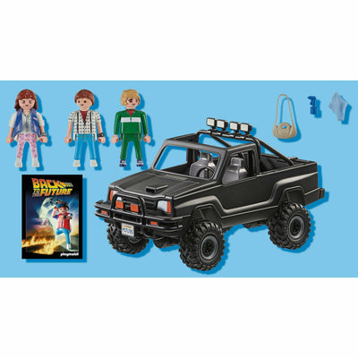 Playmobil Back to the Future 35-piece 1985 Marty's Pickup Truck playset by MyHackerTech