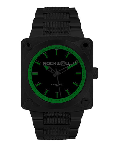 747 (Black/Green) Watch by MyHackerTech