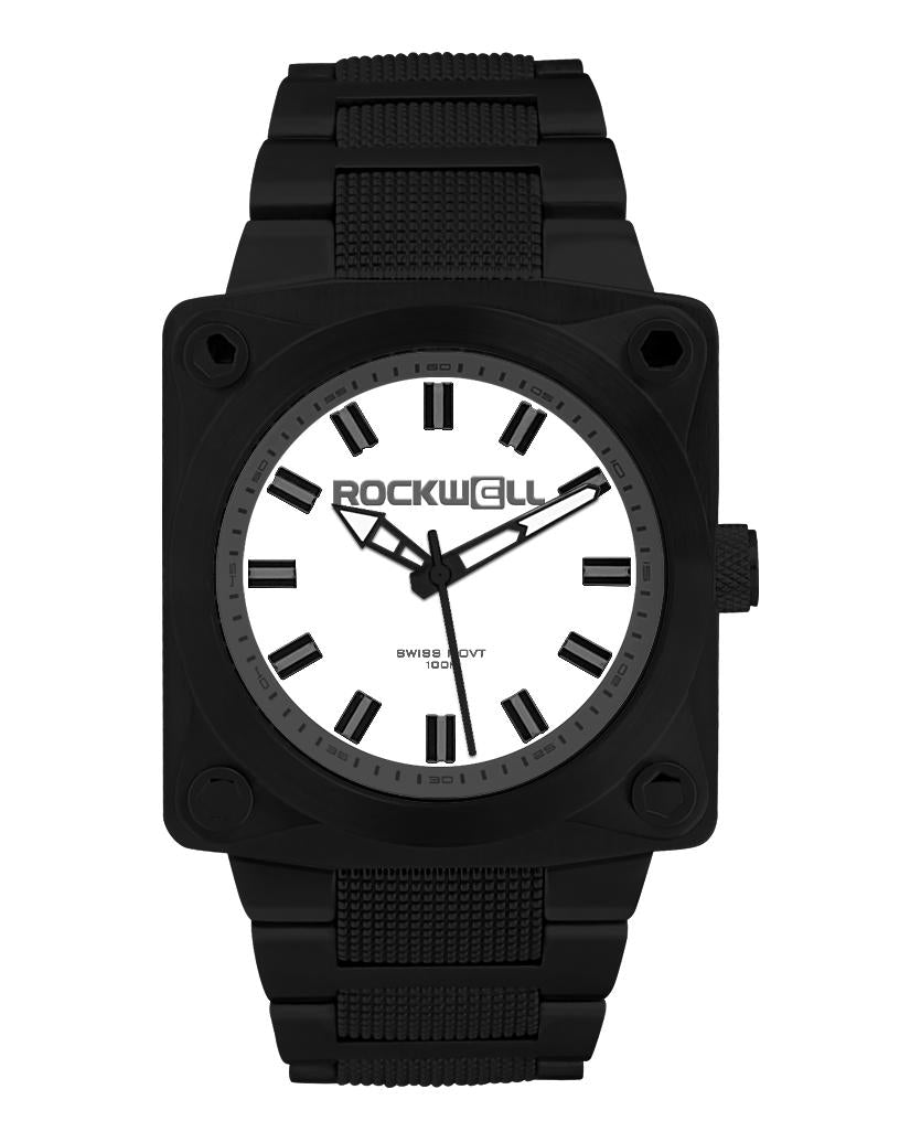 747 (Black/White) Watch by MyHackerTech