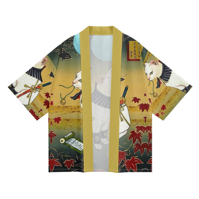 K01 Ninja Cat Kimono by MyHackerTech