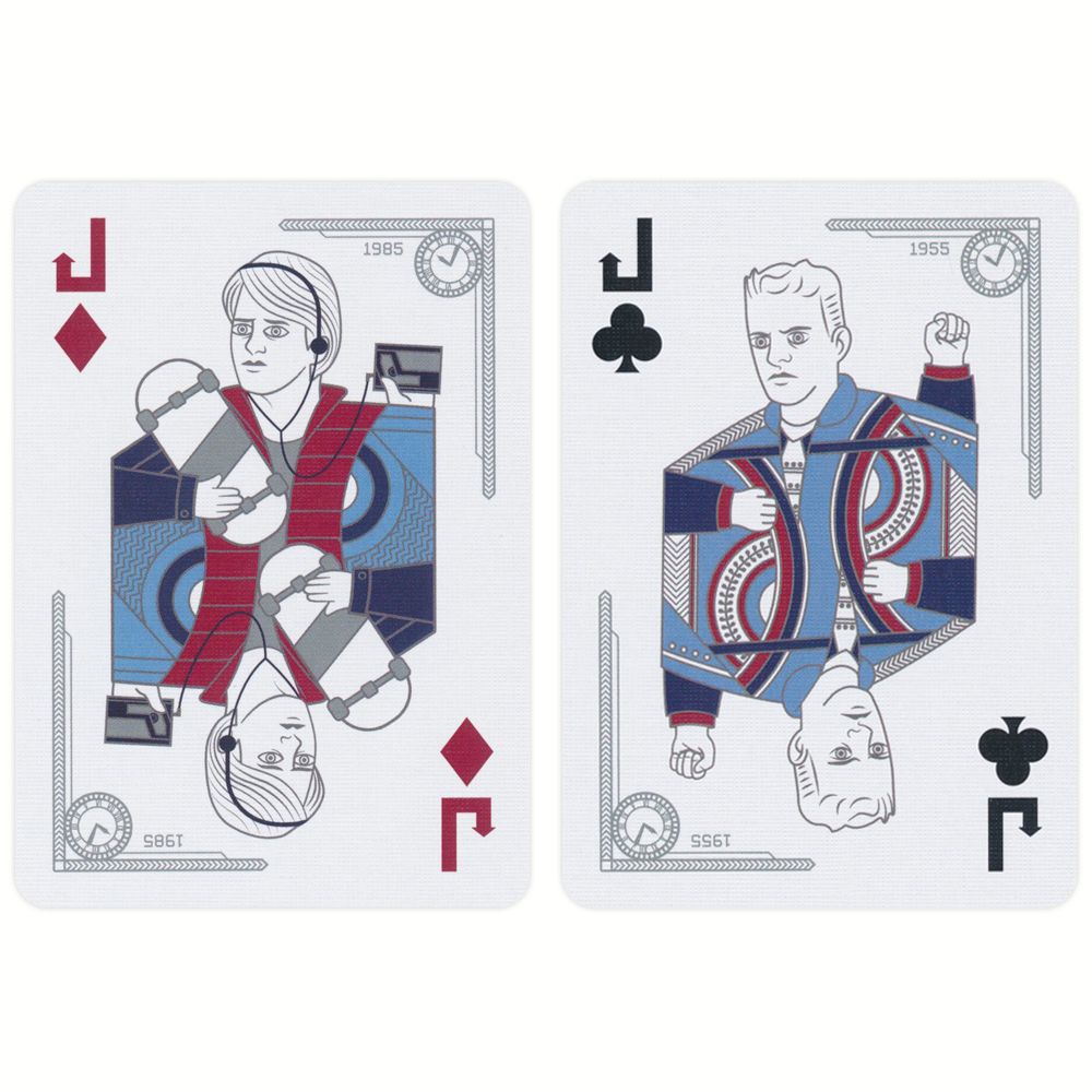 Bicycle® Back to the Future Playing Cards by MyHackerTech