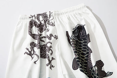 YC134 Great Waves Lightweight Pants by MyHackerTech