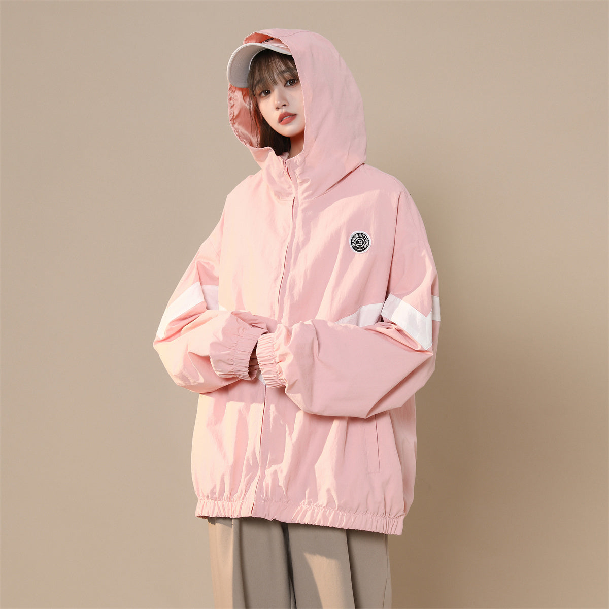 Women's Graduate Casual Windbreaker Jacket by MyHackerTech