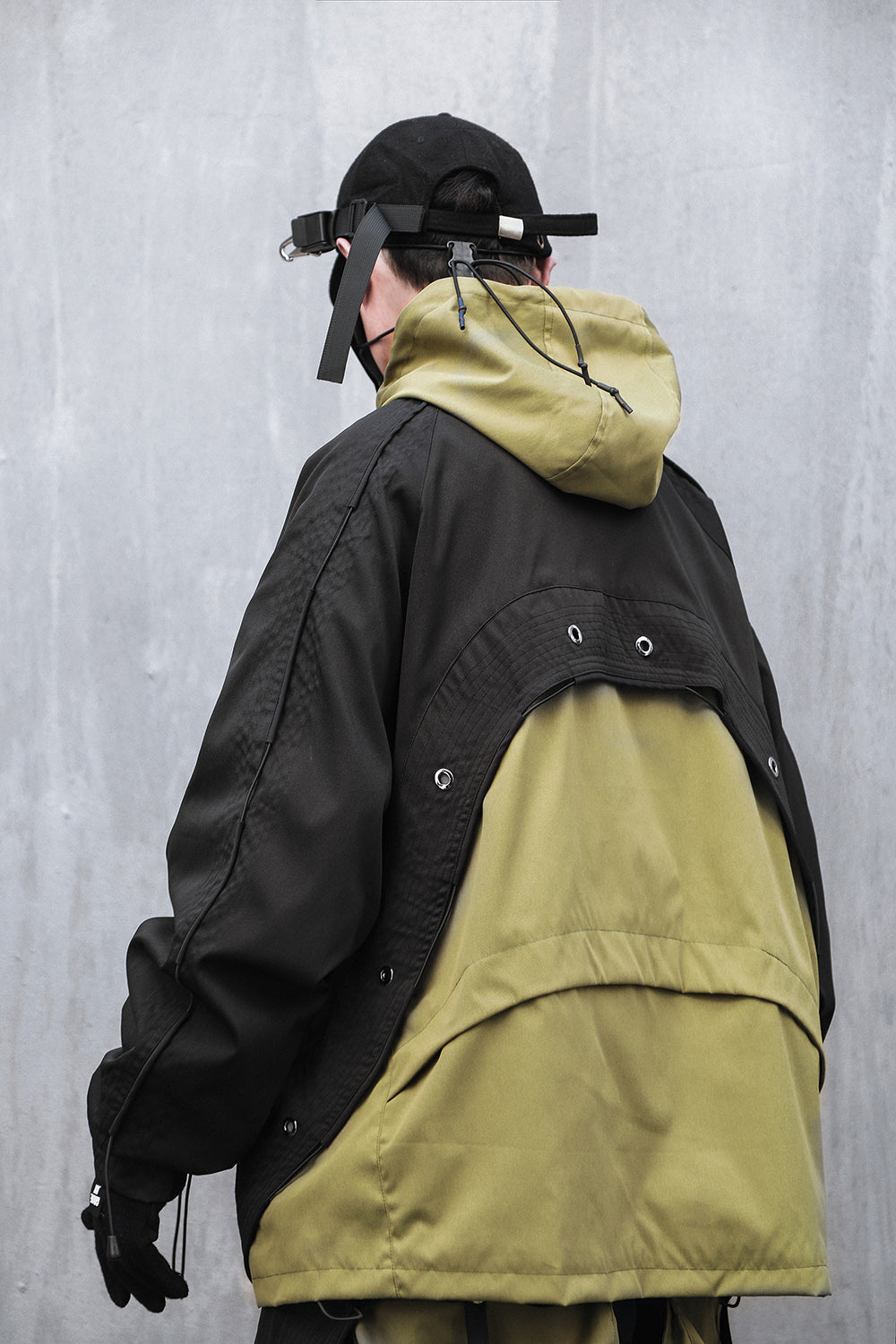 HiJ14 Black Industrial Climber Jacket by MyHackerTech