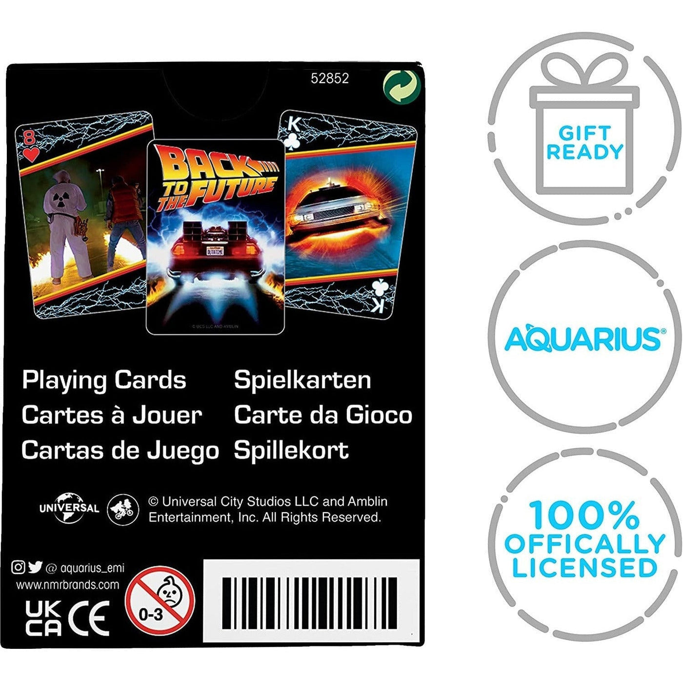 Aquarius Back to the Future Playing Cards by MyHackerTech