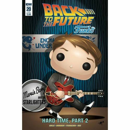 Back to the Future #20: Hard Time, Part 2 Comic [Funko Art Subscription Cover] by MyHackerTech