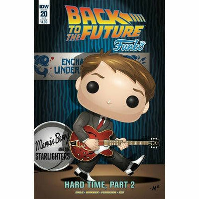 Back to the Future #20: Hard Time, Part 2 Comic [Funko Art Subscription Cover] by MyHackerTech